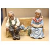 Black Americana Resin Figurine