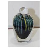 A Rare Signed Artglass Parfume Bottle