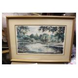 Signed and Numbered J.R.Hamil Print