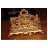 Signed Vintage Deer Stag Napkin Holder
