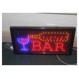 Flashing Bar Sign