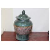 A Decorative Oriental Ceramic Jar