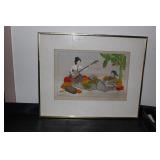 A Signed Painting by Tony Chen