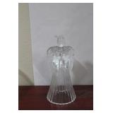 A Glass Angel Candle Holder