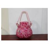 An Artglass Basket
