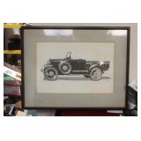 Edwardson Drawing/Print of an Automobile