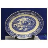 Willow Ware Blue and White Plate