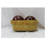 Pair of Salt-Pepper Shakers and a Ceramic Planter