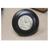 Inlaid Bone Chinese Character Knob