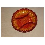 Amber Glass Divider