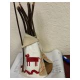 American Indian Leather Folk Art