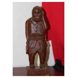 A Wooden Statue