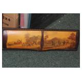 A Wooden Compartment Box