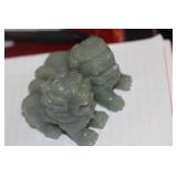 Pair of Chinese Jade Foo Lions