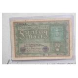 1919 German 50 Mark Note