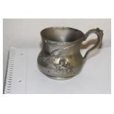 Ornate Silverplate Cup
