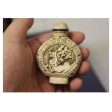 A Chinese Cinnabar Snuff Bottle
