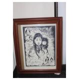 Edna Hibel Print