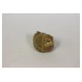 A Finely Carved Japanese Tagua Nut Netsuke