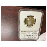 NGC Graded 1998-S 25 cent