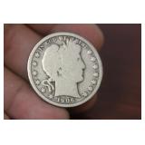1906-O Barber Silver Half Dollar