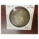 1836 Silver Bust Half Dollar