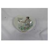 A Valentine Porcelain Heart