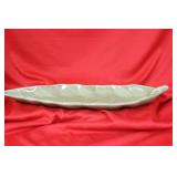 A Pottery Leaf Dish