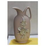 A Ceramic Floral Pitcher