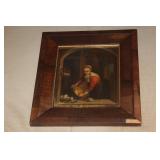 Oil on Tin Painting