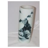 Antique Chinese Tall Porcelain Brush Pot