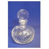 A Cut Glass Perfume Bottle