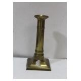 A Single Brass Candleholder