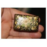 Vintage Enamel Match Box