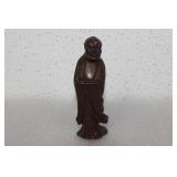 A Vintage Wooden Chinese Figurine