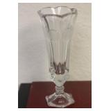 Vintage Press Glass Vase