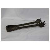 A Silverplated Tong