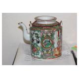 Chinese Rose Medallion Teapot