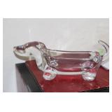 Dachshund Crystal Candy Dish