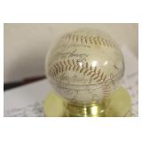 Print Signature of a Baseball Team