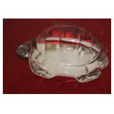 Signed Baccarat Turtle
