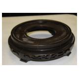 Carved Wood Stand
