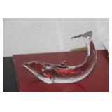 Signed Baccarat Dolphin