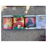 Holiday Barbieï¿½s 1989, 1990, 1991, 1992