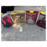 Holiday Barbieï¿½s 1998, 2000, 2001, 2002