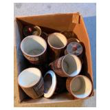 Napcoware Colonial-Style Sugar & Flour Canisters W Lids Napcoware Colonial-Style Sugar & Flour Canisters W Lids