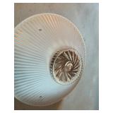 Art Deco Frosted White & Clear Glass Lamp Shades & Clear Glass Bell Globes Art Deco Frosted White & Clear Glass Lamp Shades & Clear Glass Bell Globes