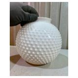 Glass Replacement Globe Lot - Hobnail Pattern, Amber Glass & More Glass Replacement Globe Lot - Hobnail Pattern, Amber Glass & More