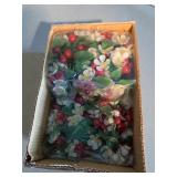 Artificial Cherry Blossoms & Berries Decorative Flower Bunches - 6 Boxes Total Artificial Cherry Blossoms & Berries Decorative Flower Bunches - 6 Boxes Total