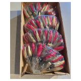 Inarco Decorative Strawberry Popcorn Corn Cob Bundles - 11 Boxes Total Inarco Decorative Strawberry Popcorn Corn Cob Bundles - 11 Boxes Total